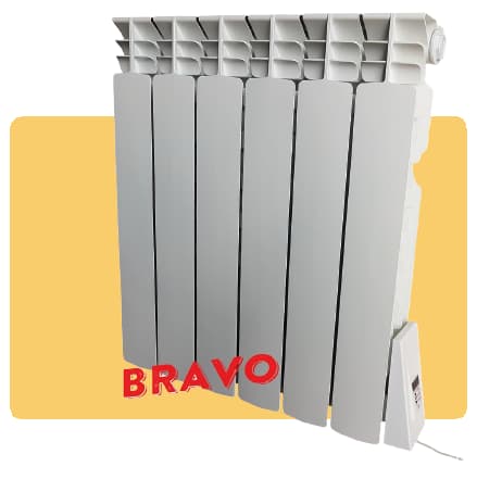 Електричний радіатор опалення БРАВО ціна