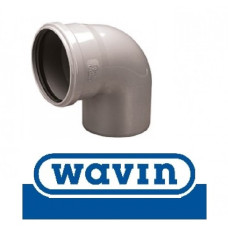 Коліно ПВХ d 110х88 Wavin