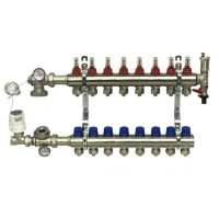 Колектор для теплої підлоги на 8 контурів Krakow