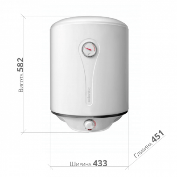 Бойлер Atlantic Steatite Elite 50 л