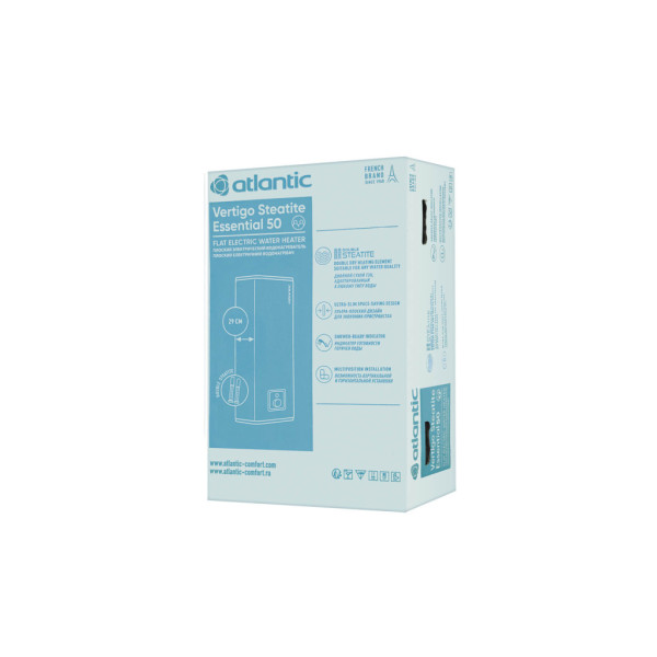 Бойлер Atlantic Vertigo Steatite Essential 50 л