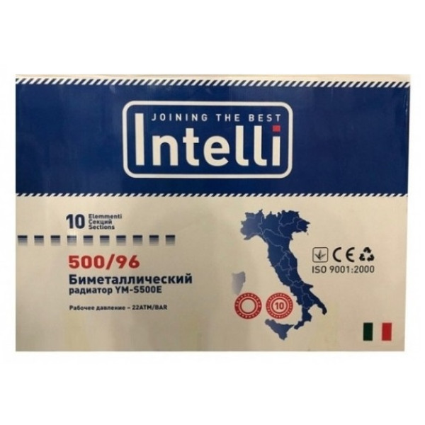Радиатор биметаллический Intelli (KOER Extreme) 500x96