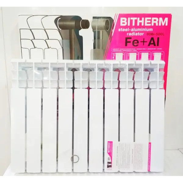 Радіатор біметалічний Bitherm 500x80