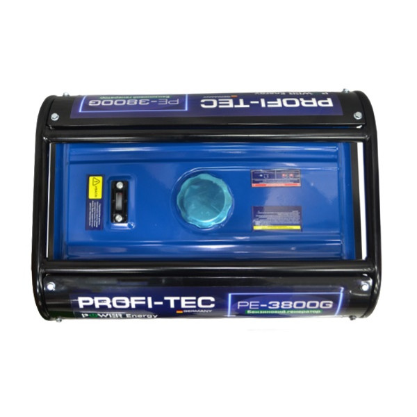 Генератор бензиновий PROFI-TEC PE 3,8 кВт (ручний стартер)
