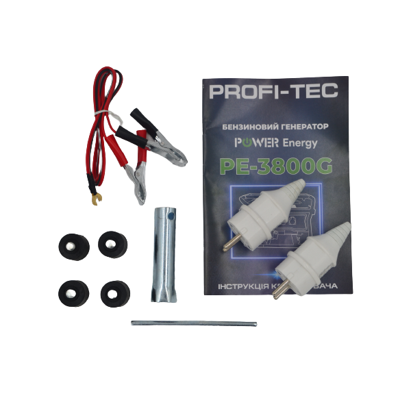Генератор бензиновий PROFI-TEC PE 3,8 кВт (ручний стартер)