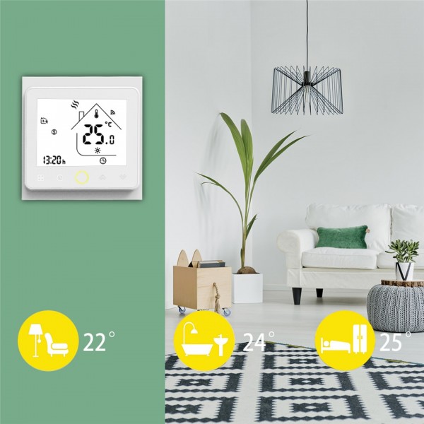 Терморегулятор с Wi-Fi In-Therm PWT для теплого пола