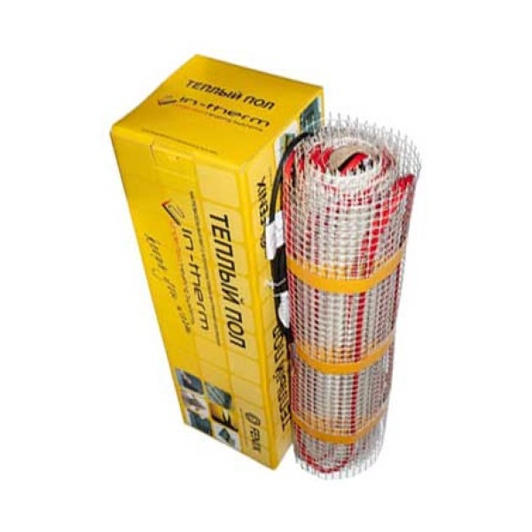 Нагревательный мат In-Therm Comfort 1.5 кв.м, 240 Вт для тёплого пола