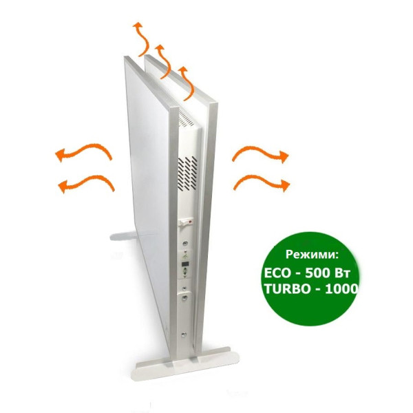 Керамический обогреватель ECO DUO ME 1000 Вт с терморегулятором
