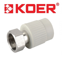 Муфта с накидной гайкой 20x1/2&quot; KOER (Чехия)