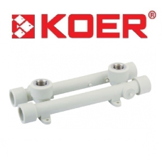 Планка монтажная проходная ВР 20х1/2" KOER