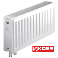Стальной радиатор Koer 300x2000 мм, 22 тип, нижнее