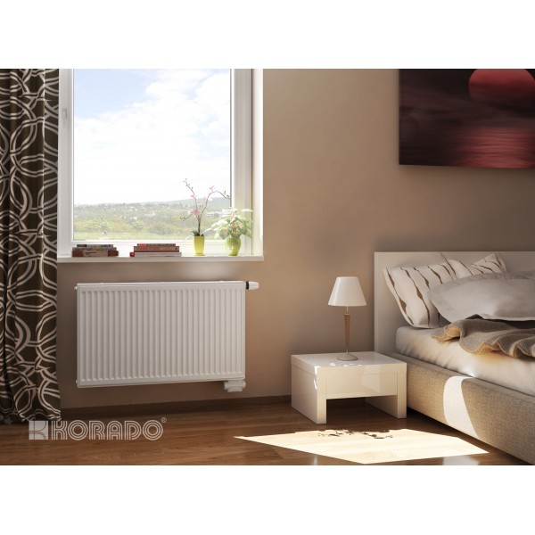 Сталевий радіатор Korado 500x2600 мм, 22 тип нижнє