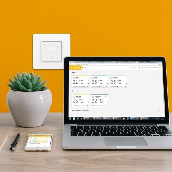 Термостат Terneo SX для теплого пола с Wi-Fi