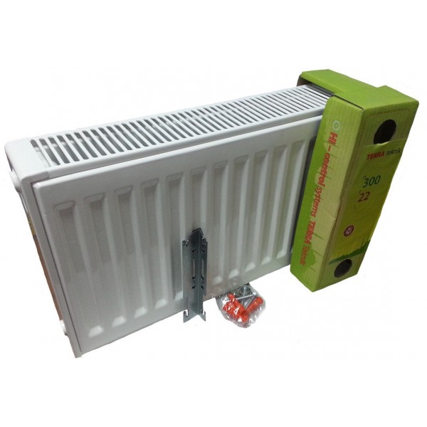 Сталевий радіатор Terra Teknik 300x1400 нижнє