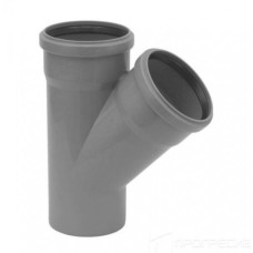 Трійник d 50х50мм 45° ПВХ Instalplast