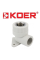 Угол установочный ВР 20х1/2&quot; KOER