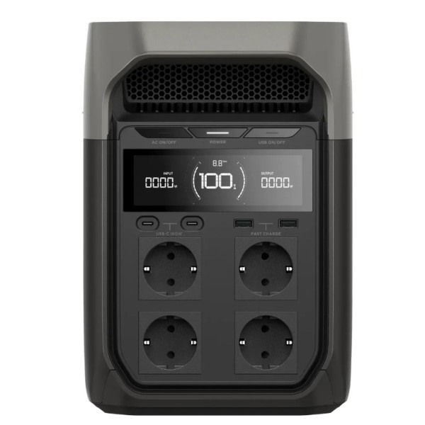 Зарядная станция EcoFlow DELTA 3 1800 Вт Зарядная станция EcoFlow DELTA 3 1800 Вт