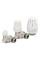 Комплект кранов угловых радиаторных с термоголовкой KOER SET-11 1/2"x1/2"