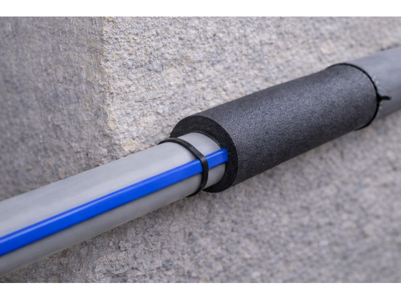 Обогрев труб саморегулирующимся кабелем: надежная защита от замерзания.