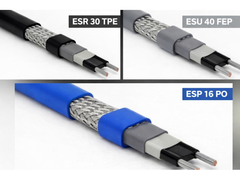 Сравнение оболочек нагревательных кабелей – какая для чего?