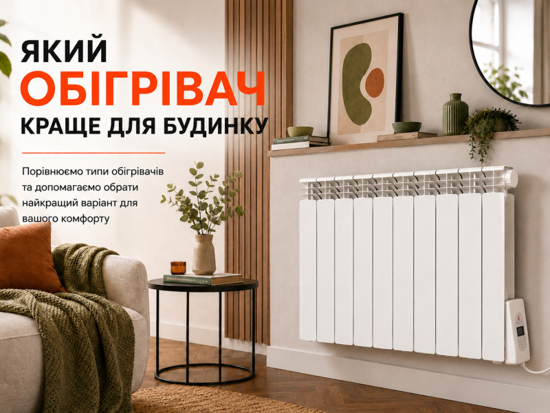 Який обігрівач краще для будинку: що обрати для комфортного тепла