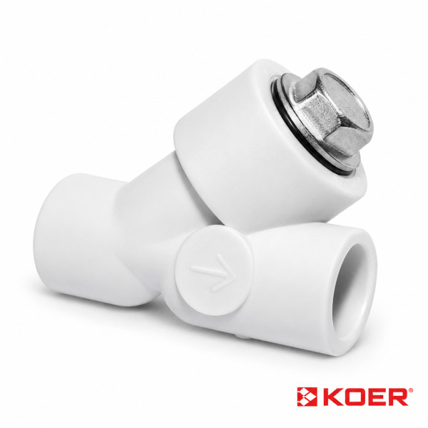 Фільтр грубої очистки PPR 32 мм KOER KP0187