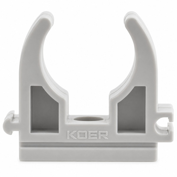 Кліпса для труби 32 мм koer поліпропіленове KP0091