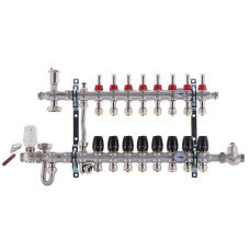 Колектор 8 контурів Koer з вбудованим змішувальним вузлом