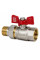 Кран кульовий з американкою 1 1/2" KOER KR5664, ручка-важіль