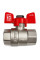 Кран кульовий латунний 1/2" ГГ KOER KR0030