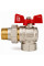 Кран з американкою кутовий 1" KOER KR0149