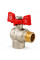 Кран шаровой латунный угловой 1/2" ГШ KOER KR2805