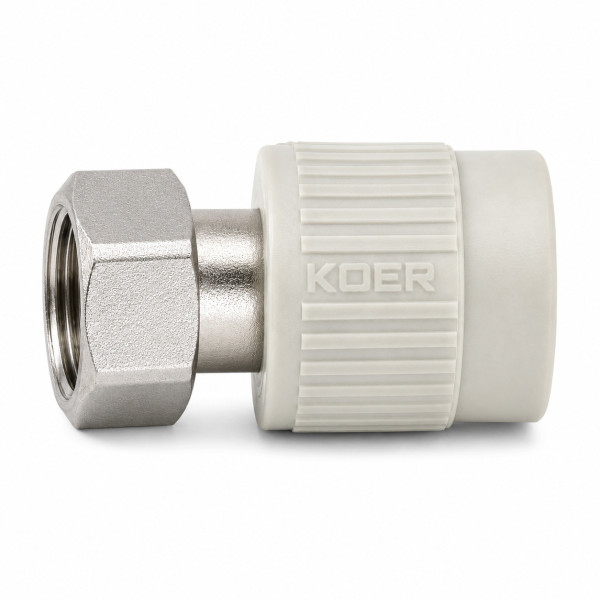 PPR муфта 32х1" KOER з накидною гайкою KP0180