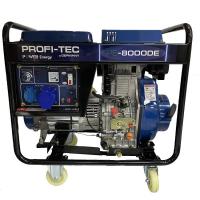Генератор дизельный PROFI-TEC 8,5 кВт (электростартер)