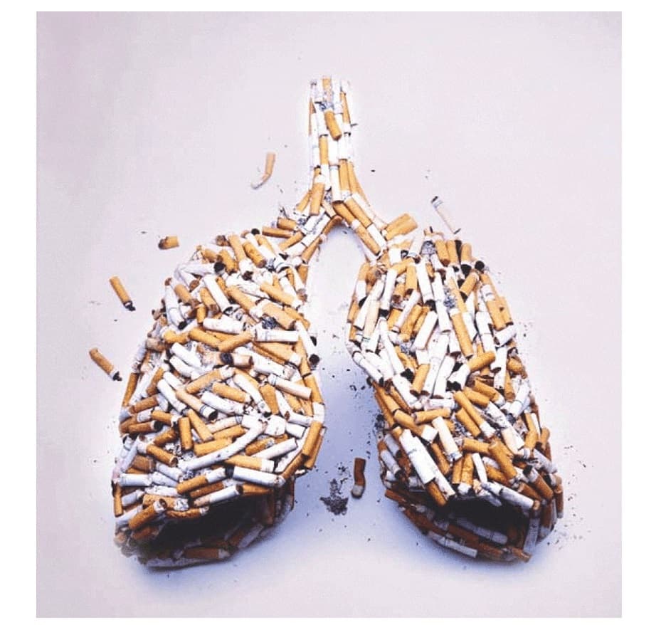 Легені курящої людини