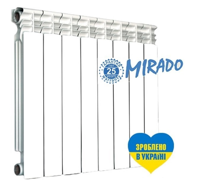 Биметаллические радиаторы Мирадо купить