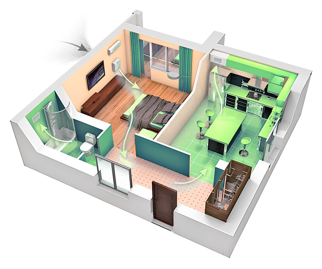 Бризер AirMe - Квартира в розрізі.jpg Квартира в розрізі Ск.jpg