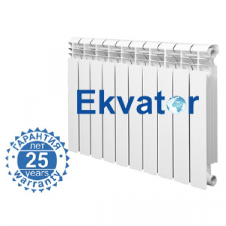 Радиатор биметаллический Ekvator 500x76