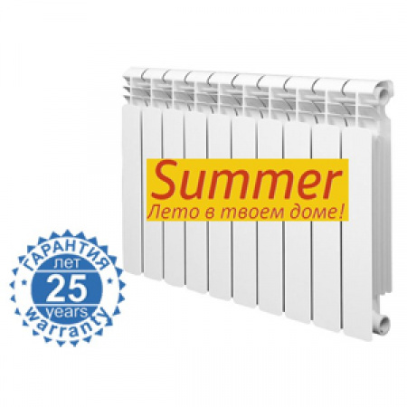 Радиатор биметаллический Summer 500/76 (Одесса)