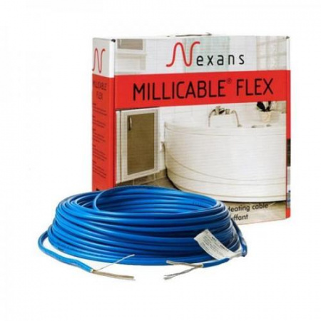 Нагревательный кабель Nexans 3.8 кв.м, 450 Вт под плитку