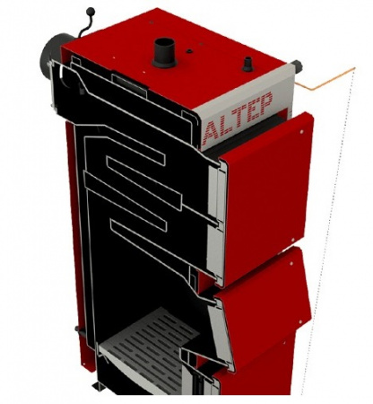 Твердотопливный котел Альтеп Duo Uni 15 кВт
