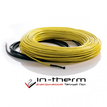 Греющий кабель теплый пол In-Therm 3.8 кв.м, 640 Вт