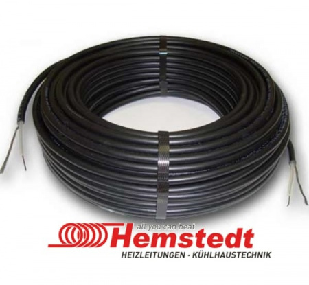 Нагревательный кабель одножильный Hemstedt 12.5 кв.м, 1700 Вт в стяжку