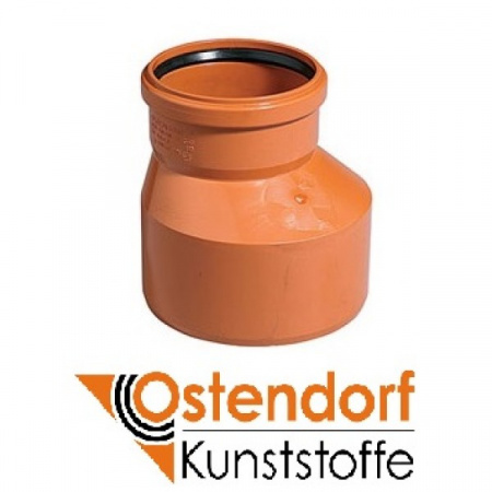 Переходник Ostendorf 200x160 мм ПВХ для наружной канализации