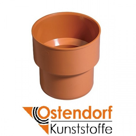 Переходник чугун-пластик Ostendorf 200 мм ПВХ для наружной канализации