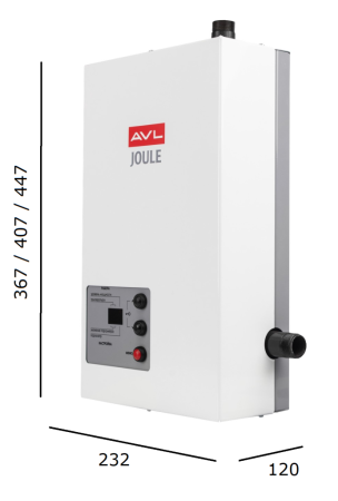Электрический котел AVL Joule AJ-9W 9 кВт (Wi-Fi 220/380В)